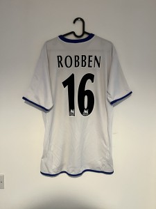 Chelsea 2003-2005 Third Football Shirt, ROBBEN 16, Large for sale on Ebay
