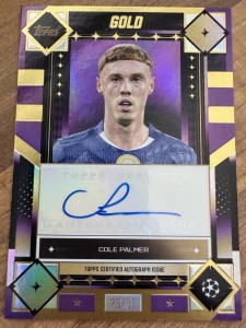 Cole Palmer auto /50 - Topps UCC Gold 25/26 - Chelsea for sale on Ebay