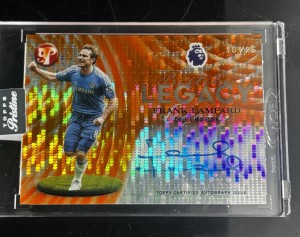 2026 Topps Pristine Premier League Frank Lampard On Card Auto /25 Chelsea for sale on Ebay