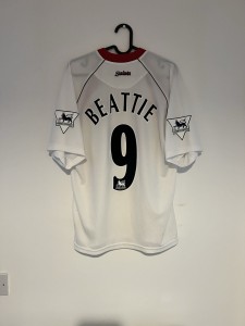 Southampton 2002/2003 Third Football Shirt, BEATTIE 9, Medium for sale on Ebay