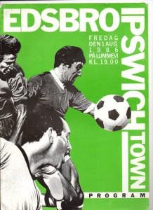 Edsbro v Ipswich Town 1/8/86 Pre season Friendly for sale on Ebay