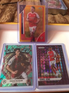 Arsenal number bundle football cards for sale on Ebay