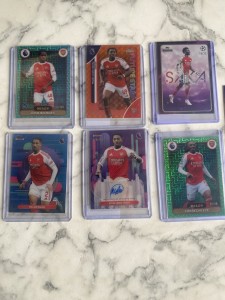 Topps Arsenal Cards Signed And Rare Joblot Lot for sale on Ebay