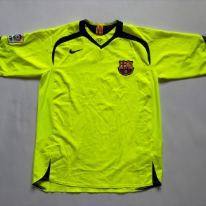 Original Authentic barcelona Nike messi 2005/2006 away  Shirt - large  for sale on Ebay