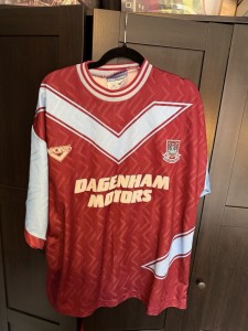 Original Authentic West Ham United 1993/95 Home Shirt Men’s XL for sale on Ebay