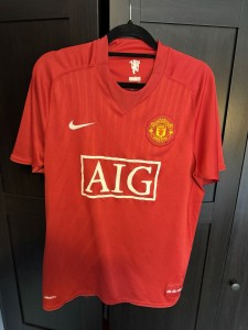 Original Nike Manchester United 2007/2008 Home Shirt Mens Medium M for sale on Ebay
