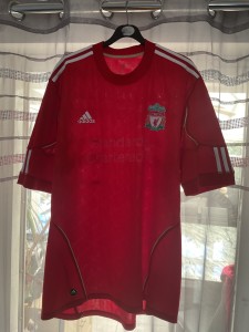 Liverpool Home Kit 10/11 Size XL Adidas *Sponsor Damaged on front* for sale on Ebay