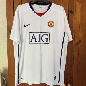 Manchester United 2008-2010 Away Shirt . Nike . Size XL for sale on Ebay