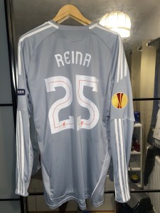 Liverpool FC 2010/2011 Europa league Player Issue GK Football shirt PEPE REINA for sale on Ebay
