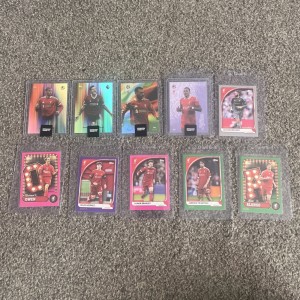 Topps Liverpool Parallel Bundle Salah  Ekitike Owen Alonso Nunez Alisson for sale on Ebay