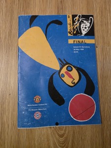 Manchester United v Bayern Munich 1999 Champions League Final Programme for sale on Ebay