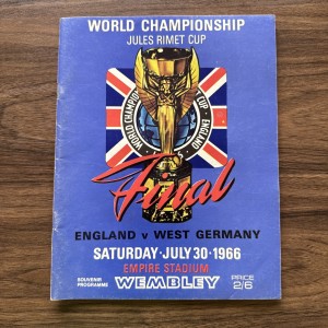 1966 FIFA World Cup Final Programme England v West Germany Wembley for sale on Ebay