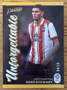 2025-26 Panini Prestige EFL Ross Stewart /10 Southampton Unforgettable card for sale on Ebay