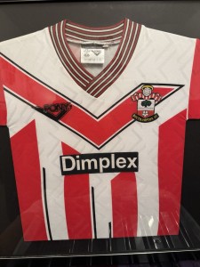 Framed Pony Southampton FC Football Shirt White/Red Adult Size L Short Sleeve for sale on Ebay