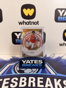 Topps Pristine Premier League 25/26 Max Dowman RC /50 Gold Arsenal In Hand for sale on Ebay
