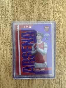 Max Dowman Bundle Arsenal Topps Chrome 3 Cards Numbered To /150, /99 & /75 for sale on Ebay