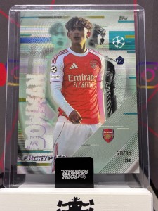 2026 topps total football Max Dowman rc encrypted /35 Arsenal for sale on Ebay