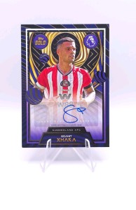 Granit Xhaka Sunderland Auto Topps Gold Premier League 2025-26 for sale on Ebay