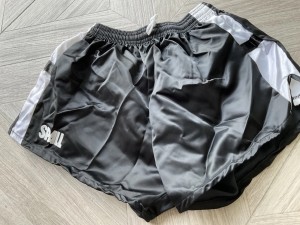 Vintage Spall  NYLON Football Shorts late 80s - early 90s  Size Medium for sale on Ebay