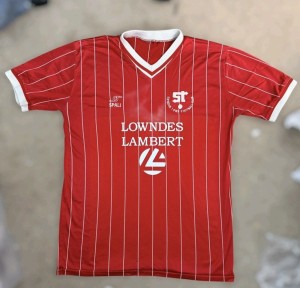 Swindon Town Medium Player Issue 1984/85 Home Retro Football Shirt for sale on Ebay