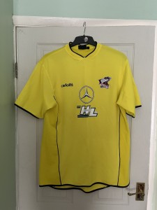Scunthorpe United Carlotti 2004/05 away shirt Adults Large  for sale on Ebay