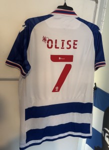Michael Olise 7 Reading FC 2020/21 Football Shirt Mens XL for sale on Ebay