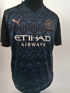 Puma Manchester City Etihad Shirt XL Black Football Jersey for sale on Ebay