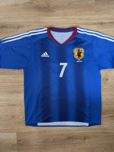 Japan - 2004/06 - Home Football Shirt - #7 Nakata - Authentic - Size Medium for sale on Ebay