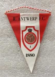 Belgium Football Club R . Antwerp Mini Pennant for sale on Ebay