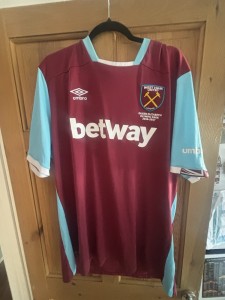 West Ham Home Shirt 2016-2017 3xl XXXL Excellent Condition for sale on Ebay