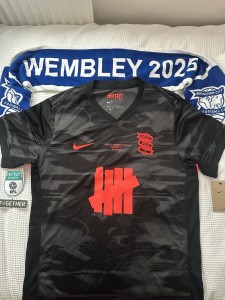Birmingham City 04/05 3rd Shirt With Wembley Printing & Badges for sale on Ebay