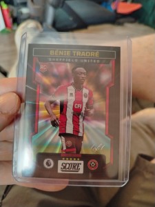 1/1 Benie Traore RC Sheffield United Card for sale on Ebay
