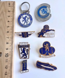 Vintage collection of Chelsea FC Hard Metal Enamel Pin Badges, ACE, wings, lion for sale on Ebay