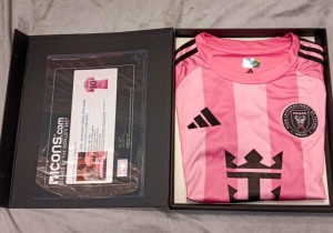 Lionel Messi Signed Inter Miami Pink 2025 Home Shirt Icons Authentic COA for sale on Ebay