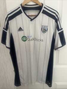 West Bromwich Albion Men's Football Shirt Size XL for sale on Ebay