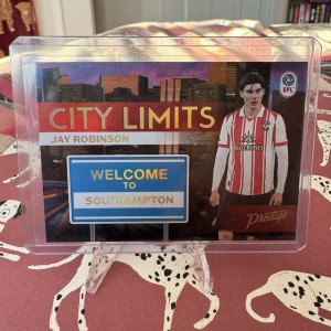 Panini Prestige 2025-26 EFL City Limits Jay Robinson Southampton FC #14 for sale on Ebay