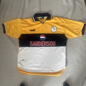 Sheffield Wednesday 1999 2000 Puma Sanderson away shirt jersey vintage Large L for sale on Ebay