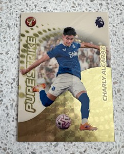 Topps Pristine Premier League Charly Alcaraz Everton #81 SuperFractor 1/1 for sale on Ebay