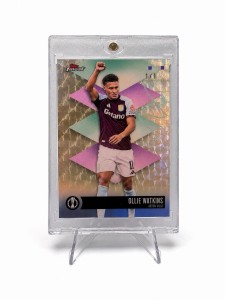 2026 Topps Finest Superfractor 1/1 Ollie Watkins Aston Villa UEFA #401 RARE for sale on Ebay
