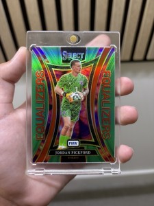Jordan Pickford England 5/5 Green Select Equalisers 2024-25 Everton Panini for sale on Ebay