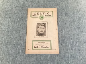 CELTIC V HIBERNIAN 1948/49 for sale on Ebay