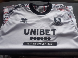 Middlesbrough FC Away Shirt Size L 23-24 for sale on Ebay
