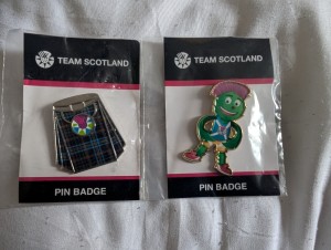 Glasgow 2026 Commonwealth Games Team Scotland  Pin Badges. for sale on Ebay