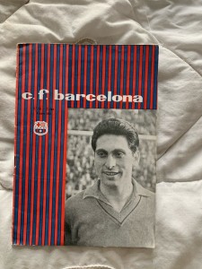 1960 Fairs Cup Final Barcelona v Birmingham City for sale on Ebay