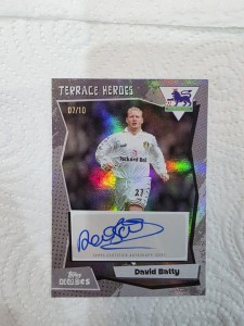 David Batty Leeds United Topps Decades Autograph 07/10 Plus More for sale on Ebay