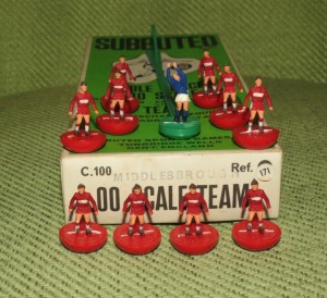 Subbuteo Heavyweight HW team Middlesbrough Ref 171 in original stamped named box for sale on Ebay