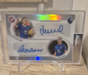 Topps Pristine Premier 25/26 League Baines / Ottoman Dual Auto Everton Legends!  for sale on Ebay