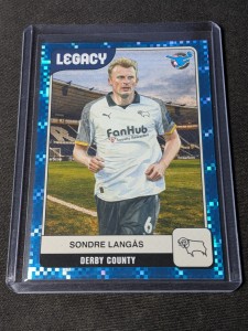 2025/26 Panini's Football EFL Legacy Blue Sondre Langås 16/20 Derby County for sale on Ebay