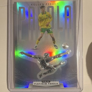 Platinum Parola Norwich City Kellen Fisher CASE HIT PAR-12 for sale on Ebay