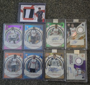 Tottenham 9 Card Bundle X2 Autos X2 Patch Autos X1 Patch And X4 Numbered for sale on Ebay